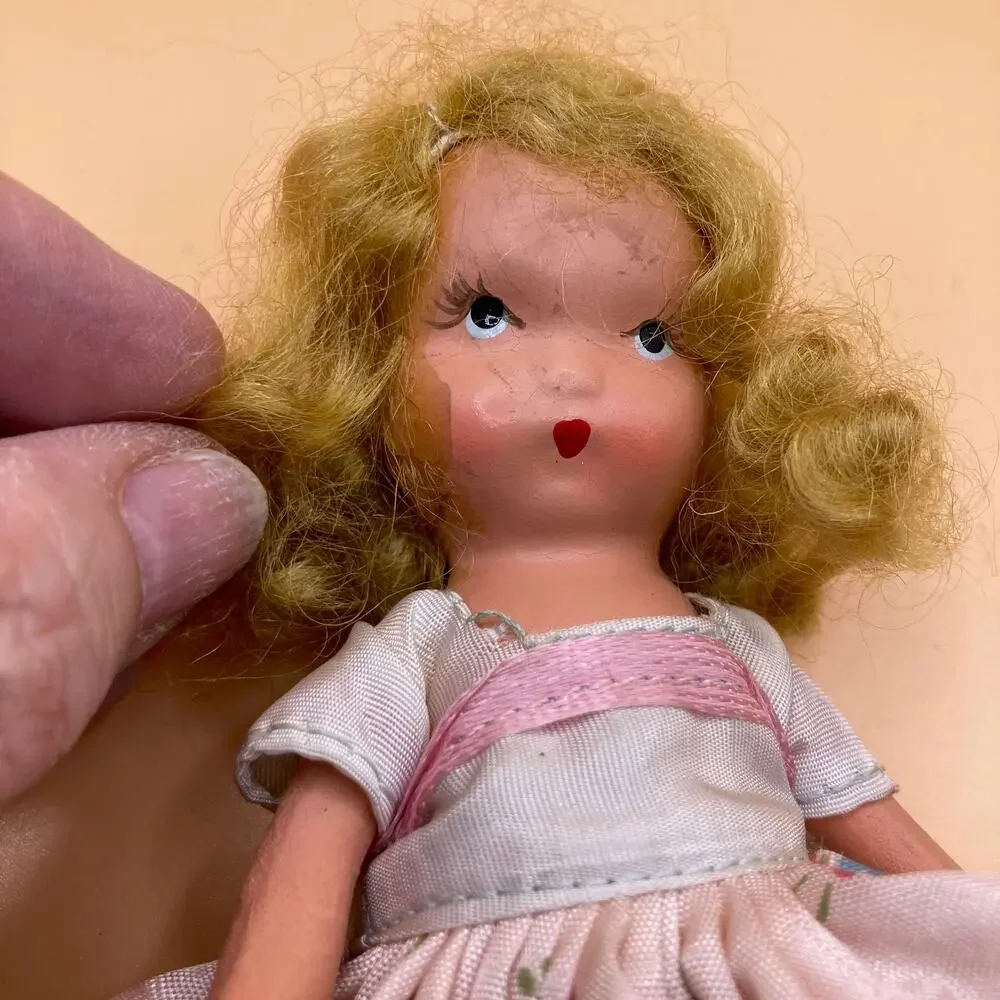 Vintage 40s Nancy Ann Storybook Doll 5.5